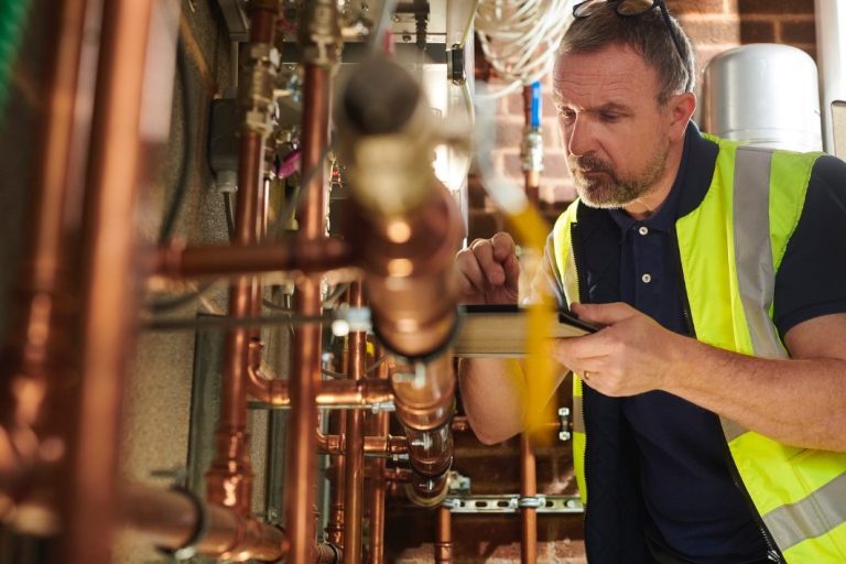 Plumbing, Gas & Heating Boiler room inspection